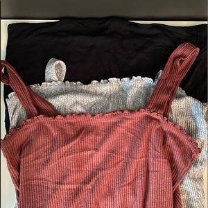 American eagle Tank top and tube top set!